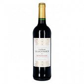 Вино Chateau les Moynards Bordeaux красное сухое 9-13% 0,75л