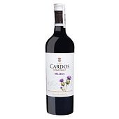 Вино Los Cardos Malbec Mendoza красное сухое 13,5% 0,75л