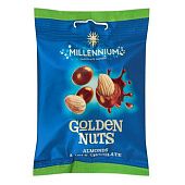 Драже Millennium Golden Nuts  Мигдаль у молочному шоколаді 100г